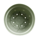 green basics pot de culture 21cm vert pierre